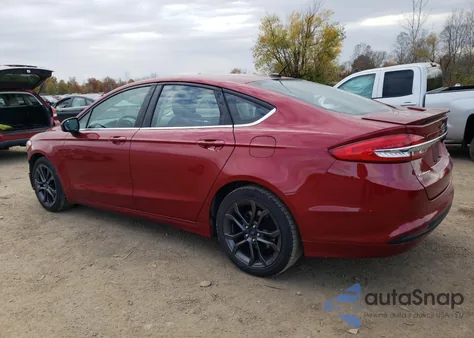 2018 Ford Fusion Se из США, поврежденный, VIN 3FA6P0HD9JR153609